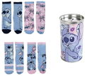 Disney Lilo & Stitch: Stitch and Angel - Dětské ponožky set 4 párů (27-30 EU)