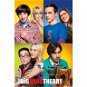 The Big Bang Theory – Teória veľkého tresku – Mosaico – plagát - Plagát
