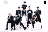 BTS – Black And White – plagát - Plagát