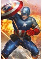 Plagát Marvel – Captain America – Under Fire – plagát - Plakát