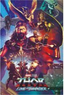 Marvel - Thor - Logo And Thunder  - plakát - Plakát