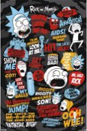 Rick & Morty - Quotes - plakát - Plakát