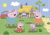 Prasátko Peppa: Zábava v blátě - puzzle 30 dílků - Jigsaw Puzzle