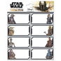 Star Wars: The Mandalorian - poznámkové štítky 16 kusů - Samolepky
