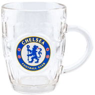 FOREVER COLLECTIBLES Sklenice pivní korbel FC Chelsea: Big Crest - Sklenice