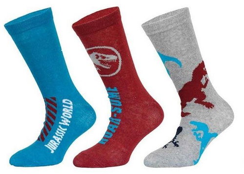 3PACK Jurassic World multi-coloured shorts, kids (39267/red) 31/34 - Socks - Main image