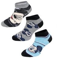 3PACK Mickey multi-coloured shorts, children (38131/grey) 31/34 - Socks