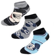 3PACK Mickey multi-coloured shorts, children (38131/grey) 27/30 - Socks