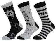 3PACK NASA multi-coloured shorts, kids (39269/grey) 23/26 - Socks