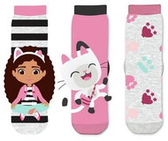 3PACK 3PACK Gabby's Dollhouse multicolour, children's (41284/black) 27/30 - Socks