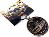 Keychain World of Tanks bronze keychain with Kolobanov symbol - Přívěsek na klíče