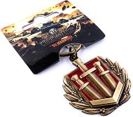 Keychain World of Tanks bronze keychain with Brothers in Arms symbol - Přívěsek na klíče