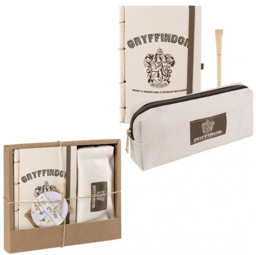 Harry Potter: Gryffidnor, notebook with pencil and pen - Notepad - Main image