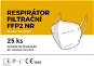 AD Respirátor filtrační FFP2 bílý 25ks - Respirátor