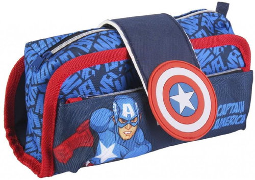 Marvel: Captain America - three-piece pencil case - Pencil Case - Main image