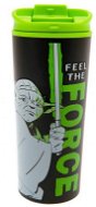 Star Wars: Yoda Feel The Force - cestovní hrnek s víčkem - Travel Mug