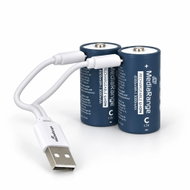MediaRange USB-C Li-Ion typ C, 1.5V, 3000 mAh, 2ks - Rechargeable Battery