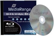 MediaRange BD-R 50GB Dual Layer 1pc in jewel box - Media