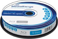 MediaRange BD-R (HTL) 25GB 10pcs cakebox - Media