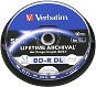 VERBATIM M-DISC BD-R DL 50GB, 6x, printable, spindle 10 ks - Média