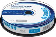 MediaRange BD-R (HTL) 50 GB Dual Layer10 ks CakeBox - Médium
