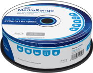 MediaRange BD-R (HTL) 50GB Dual Layer, 25pcs cakebox - Media