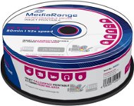 MediaRange CD-R Inkjet Printable Fullsurface 25db cakebox - Média