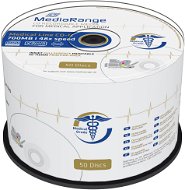 MEDIARANGE CD-R Medical 700MB 48x spindl 50pcs Inkjet Printable - Media