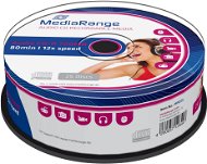 MediaRange CD-R Audio 25 ks cakebox - Médium