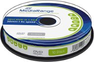 MediaRange DVD-R 8cm 10pcs Cakebox - Media
