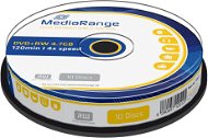 MediaRange DVD+RW 10pcs cakebox - Media