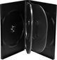 MediaRange 6 DVD 22 mm, 5 db, fekete - CD/DVD tok