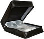 MEDIARANGE 300 CD/DVD, fekete - CD/DVD tok