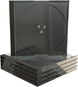 MediaRange box: 1 CD 10,4 mm, 100 db, fekete - CD/DVD tok