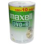 Maxell 4.7GB, 16x speed, balení 110 kusů spindl - DVD+R Media 