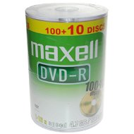 Maxell 4.7GB, 16x speed, balení 110 kusů spindl - DVD-R média