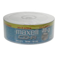 Maxell 80min, 700MB, 52x speed, balení 33 kusů cakebox - CD-R média