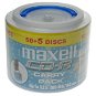 Maxell 80min, 700MB, 52x speed, balení 55 kusů cakebox - CD-R média