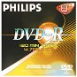 DVD-R médium PHILIPS 4.7GB, 8x speed, balení v krabičce - -