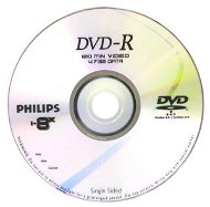 DVD-R médium PHILIPS 4.7GB, 8x speed, balení 25 kusů cakebox - -