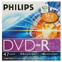 DVD-R médium PHILIPS 4.7GB, 16x speed, balení v krabičce - -