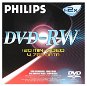 DVD-RW médium PHILIPS 4.7GB, 2x speed, balení v krabičce - -