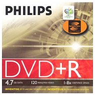 DVD+R médium PHILIPS LightScribe 4.7GB, 8x speed, balení 5 kusů v krabičce - -