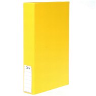 QCP Pořadač na CD/DVD velký, žlutý (yellow) - Zakladač na CD a DVD