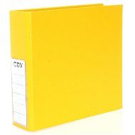 QCP Pořadač na CD/DVD malý, žlutý (yellow) - Zakladač na CD a DVD