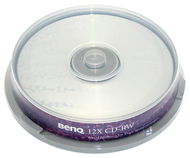 CD-RW médium BenQ 700MB 12x 10ks cakebox - -