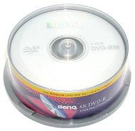 DVD-R médium BenQ 4.7GB 8x 25ks cakebox + DVD-RW 2x - -