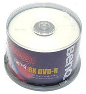 DVD-R médium BenQ 4.7GB 8x 50ks cakebox - -
