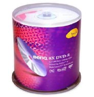 DVD-R médium BenQ 4.7GB 8x 100ks cakebox - -