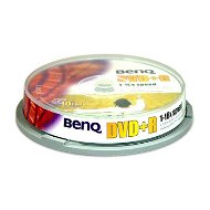 DVD+R médium BenQ 4.7GB, 16x speed, balení 10ks cakebox - -